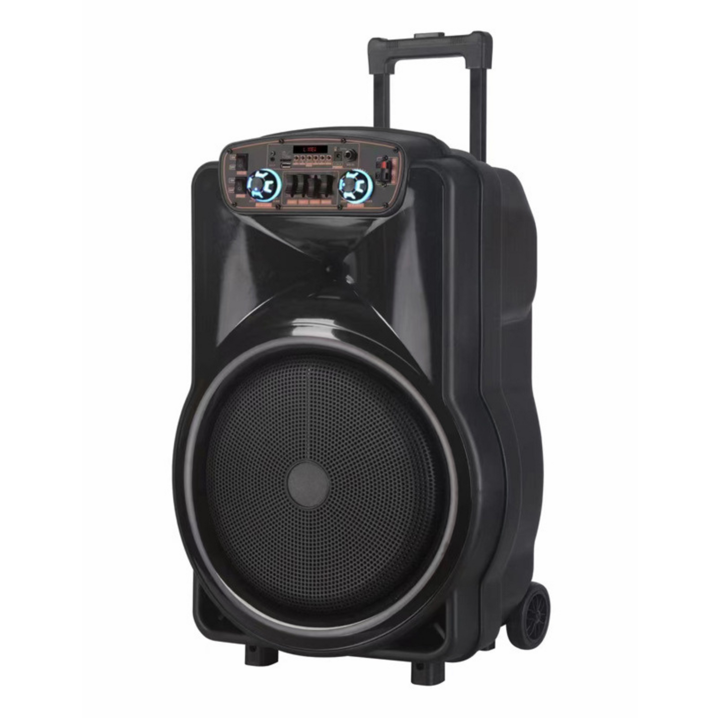 Cassa Portatile Karaoke 12'' Professionale con Microfono Altoparlante Bluethooth
