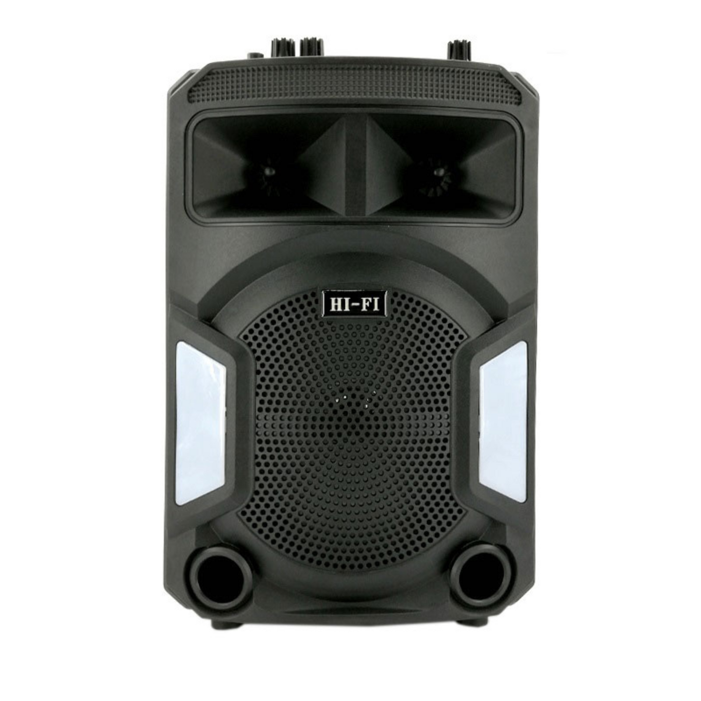 Cassa Trolley con Microfono 8'' Bluethooth 500Watt KARAOKE Professionale Amplificata