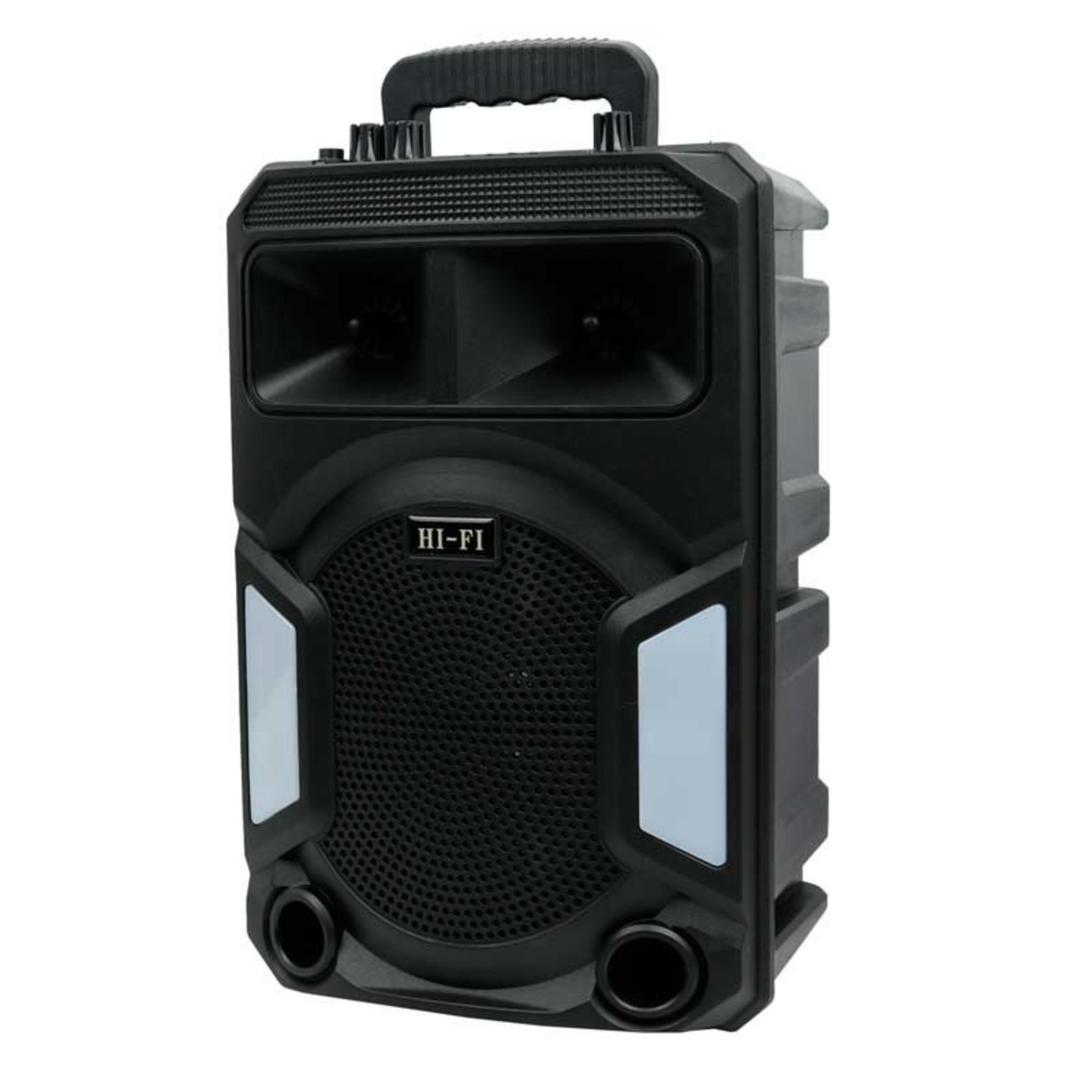 Cassa Trolley con Microfono 8'' Bluethooth 500Watt KARAOKE Professionale Amplificata