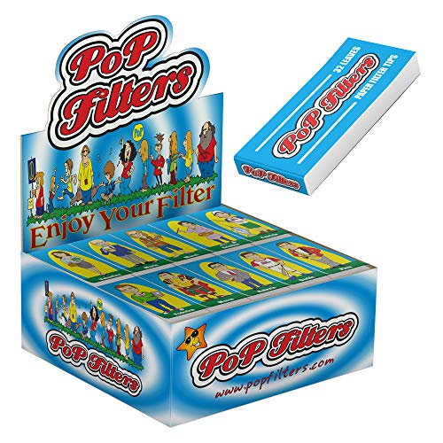 3200 Filtri Carta POP FILTERS 2 BOX 50 Blocchetti da 32 Filtri in carta