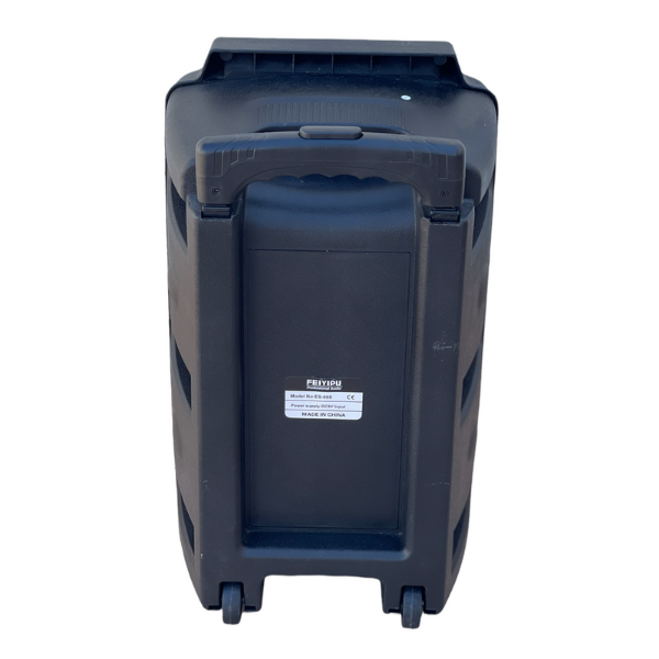 Cassa Trolley Portatile Ricaricabile Bluethooth 8'' Pollici Professionale con Microfono e Telecomando