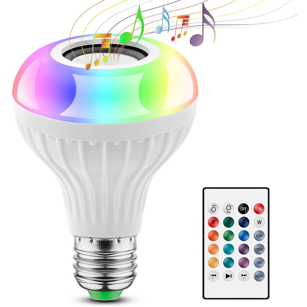 Lampadina Led Multicolore con Speaker Bluetooth - Blaze Italia
