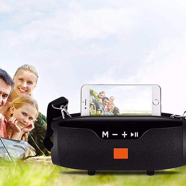Cassa Bluetooth portatile con Porta Smartphone
